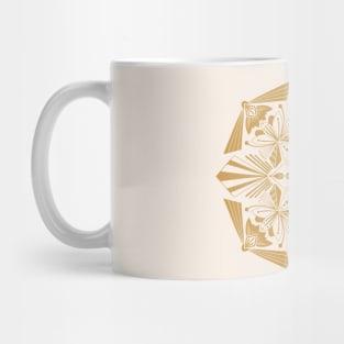 Geometric Floral Mandala Mug